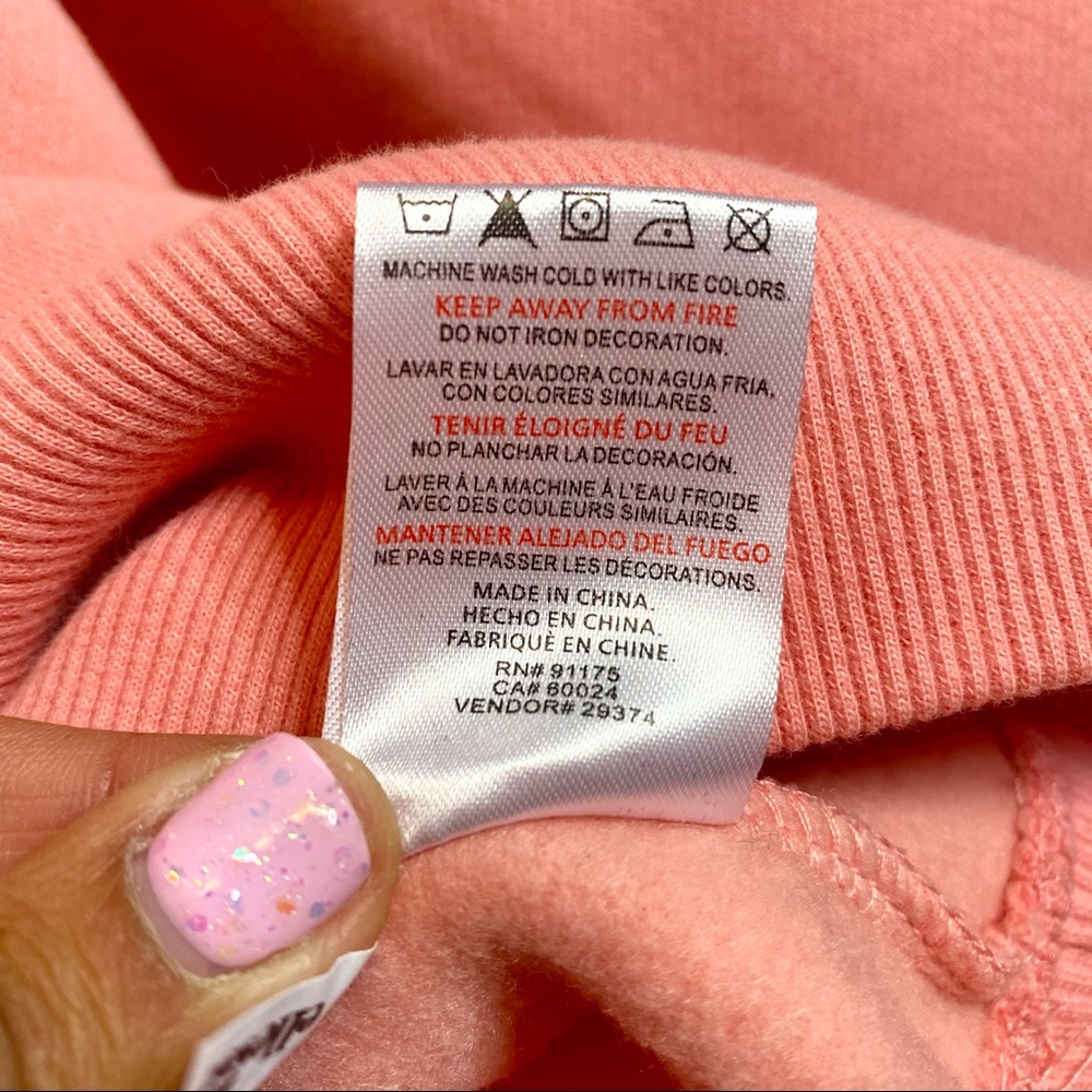 ELLESSE coral sweatshirt 🧡 - Picture 8 of 12